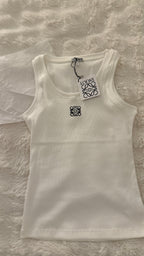 Top loewe côtelé noir