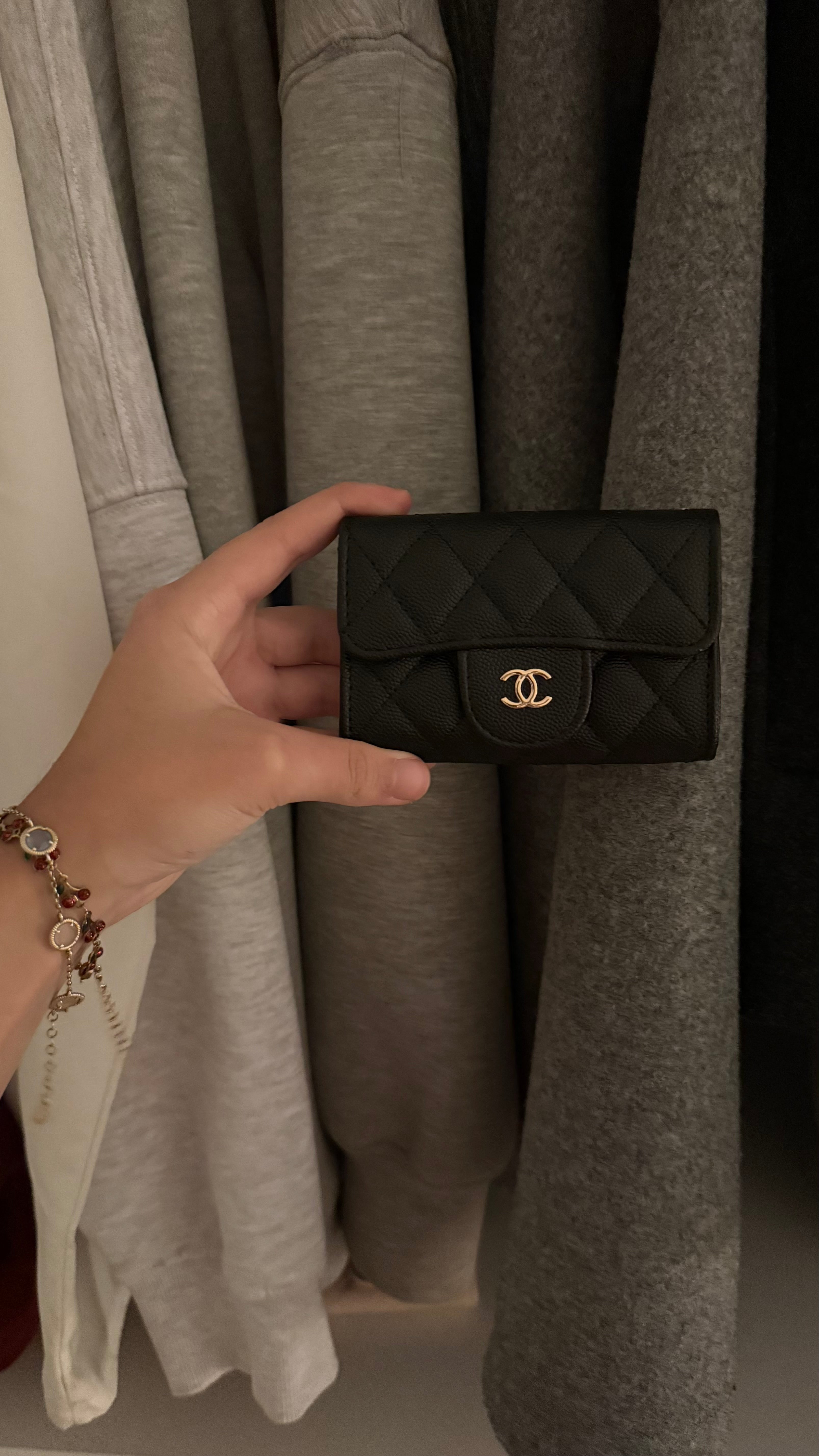 Sac Pochette Matelassés - Noir